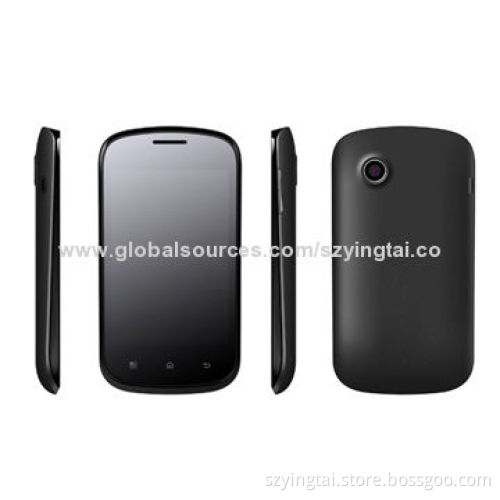 3.5-inch Cheapest Smartphones with MT6572A Cortex TM-A7, 1.2GHz Dual-core High-speed, CE/RoHS Mark
